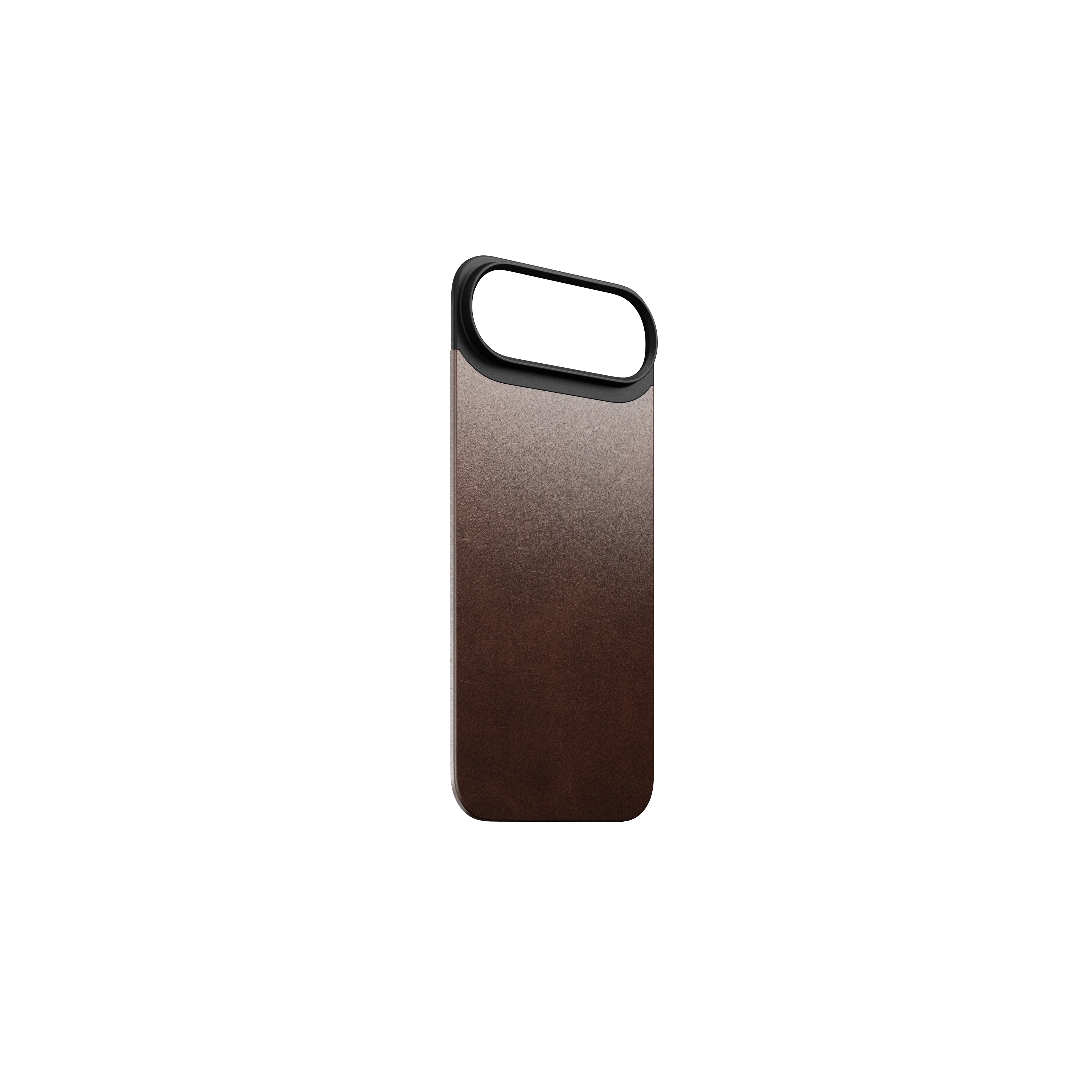 Nomad Magnetic Leather Back – iPhone Air | Rustic Brown Horween