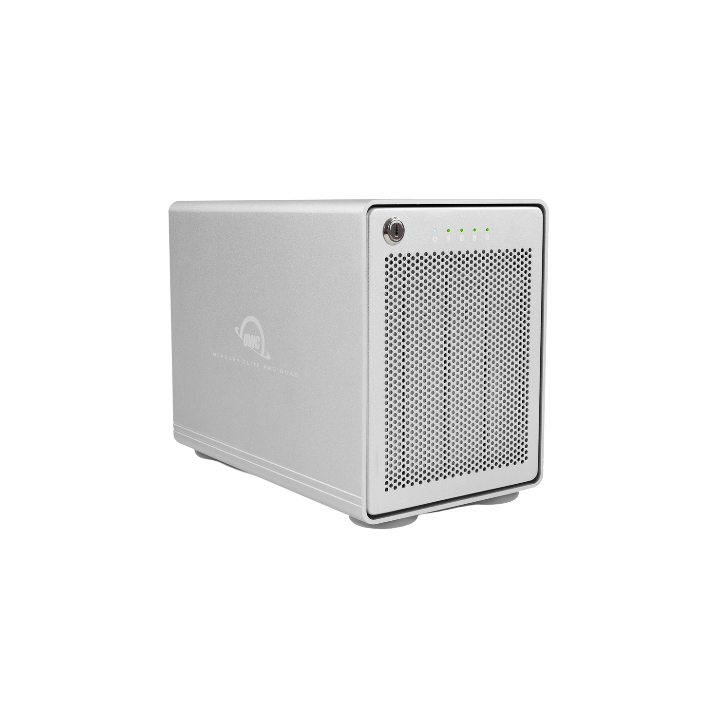 24TB HDD OWC Mercury Elite Pro Quad 4-Drive Storage Solution with USB3.1 Gen2 Chipset with USB-C Port and SoftRaid XT - Discontinued