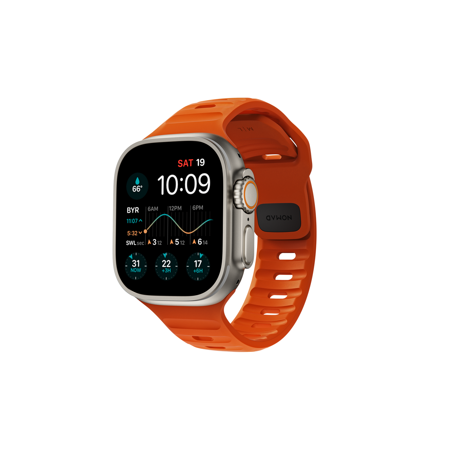 Nomad Sport Band - 46/49mm - Ultra Orange - Open Box