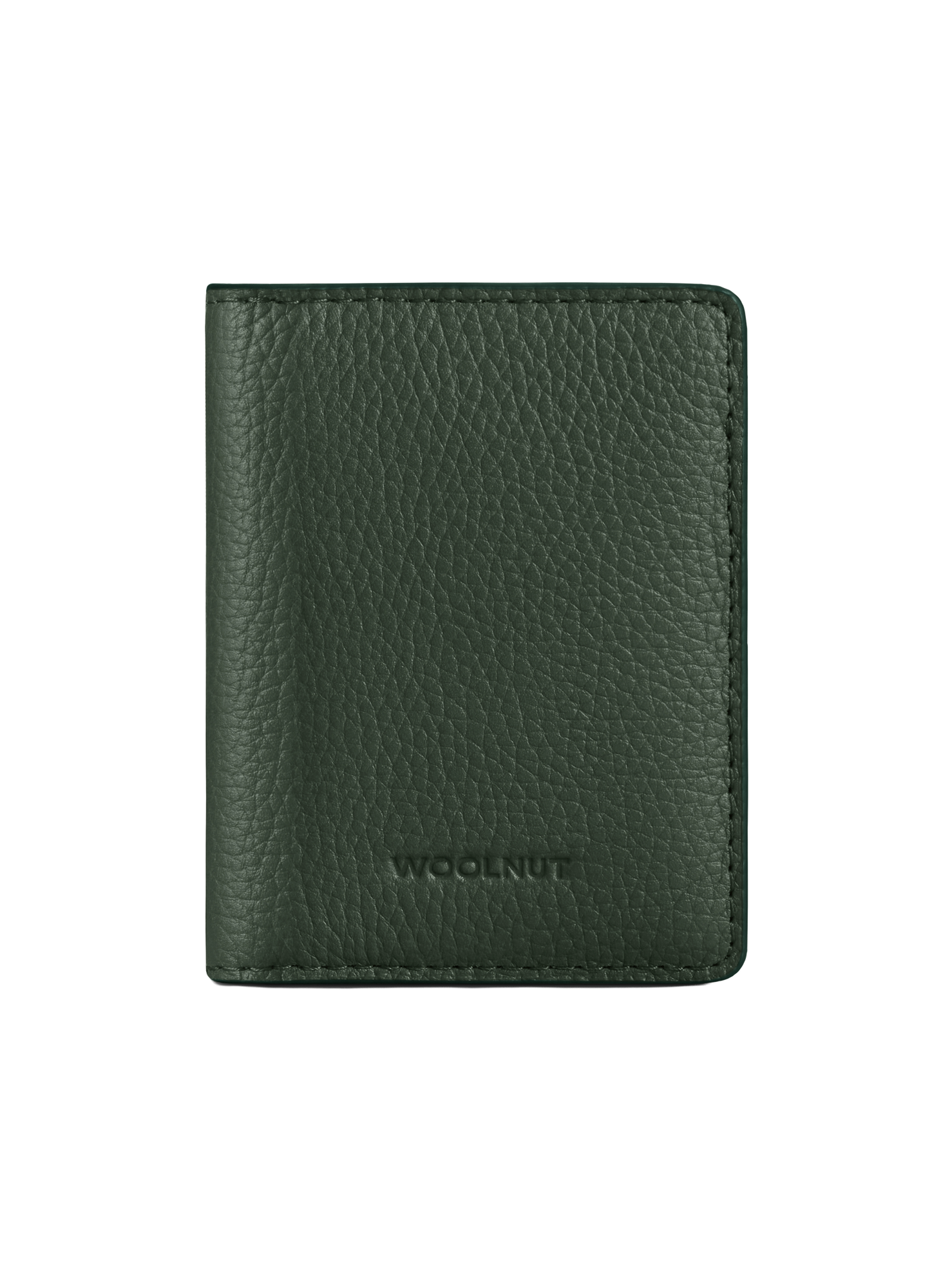 Woolnut Leather Wallet - Green