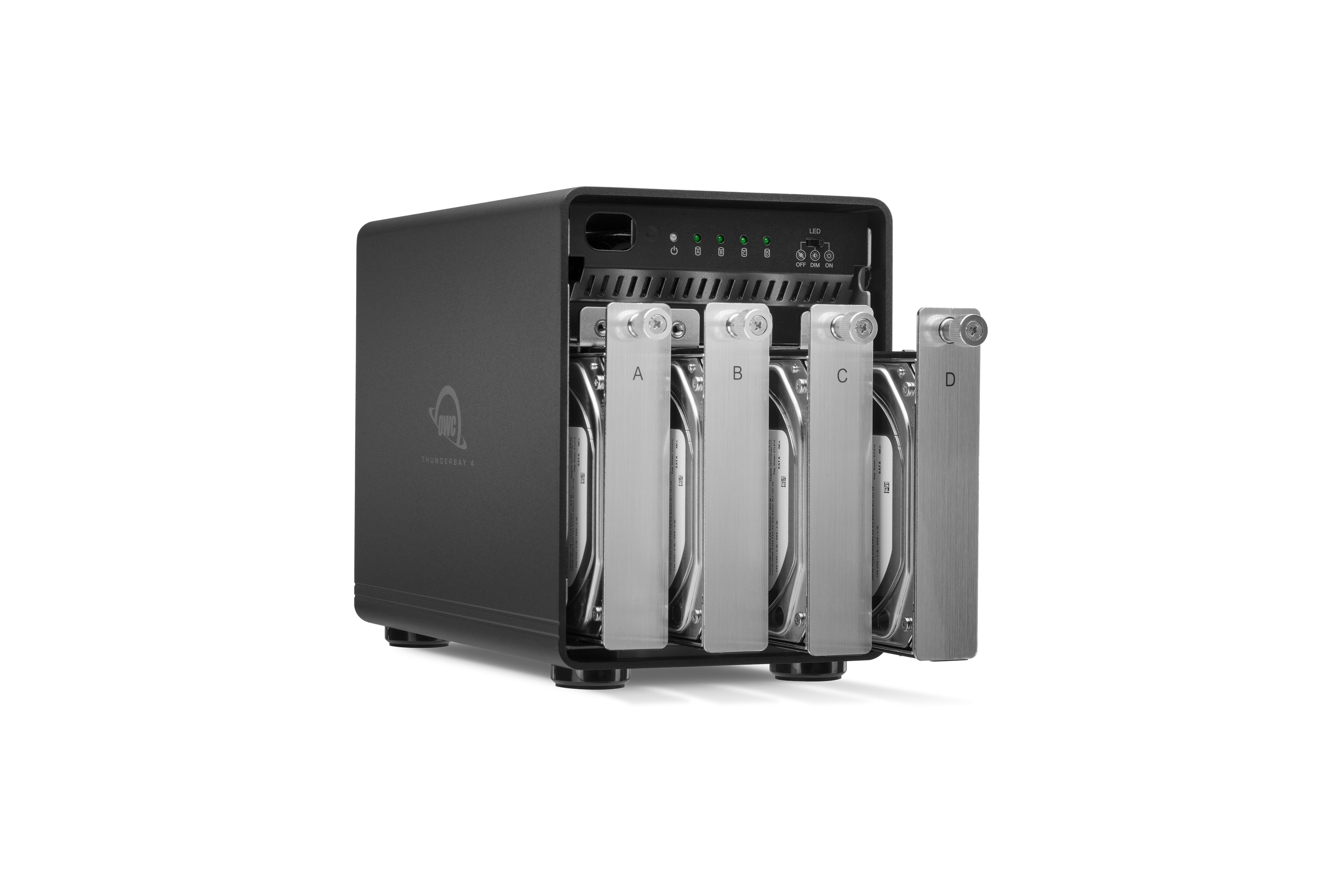 OWC 32TB Enterprise (4 x 8TB) OWC ThunderBay 4 External Storage with SoftRAID