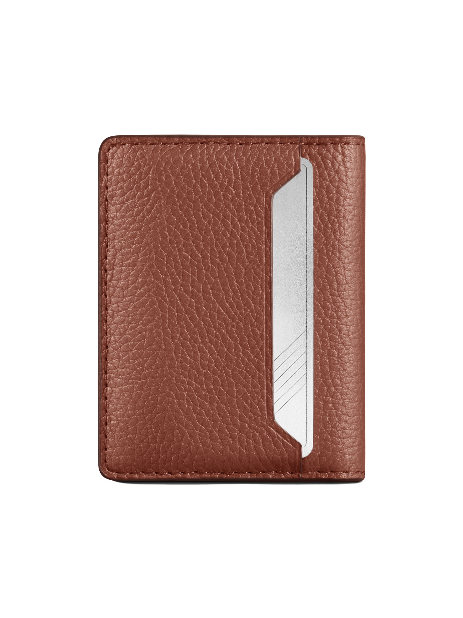 Woolnut Leather Wallet - Cognac