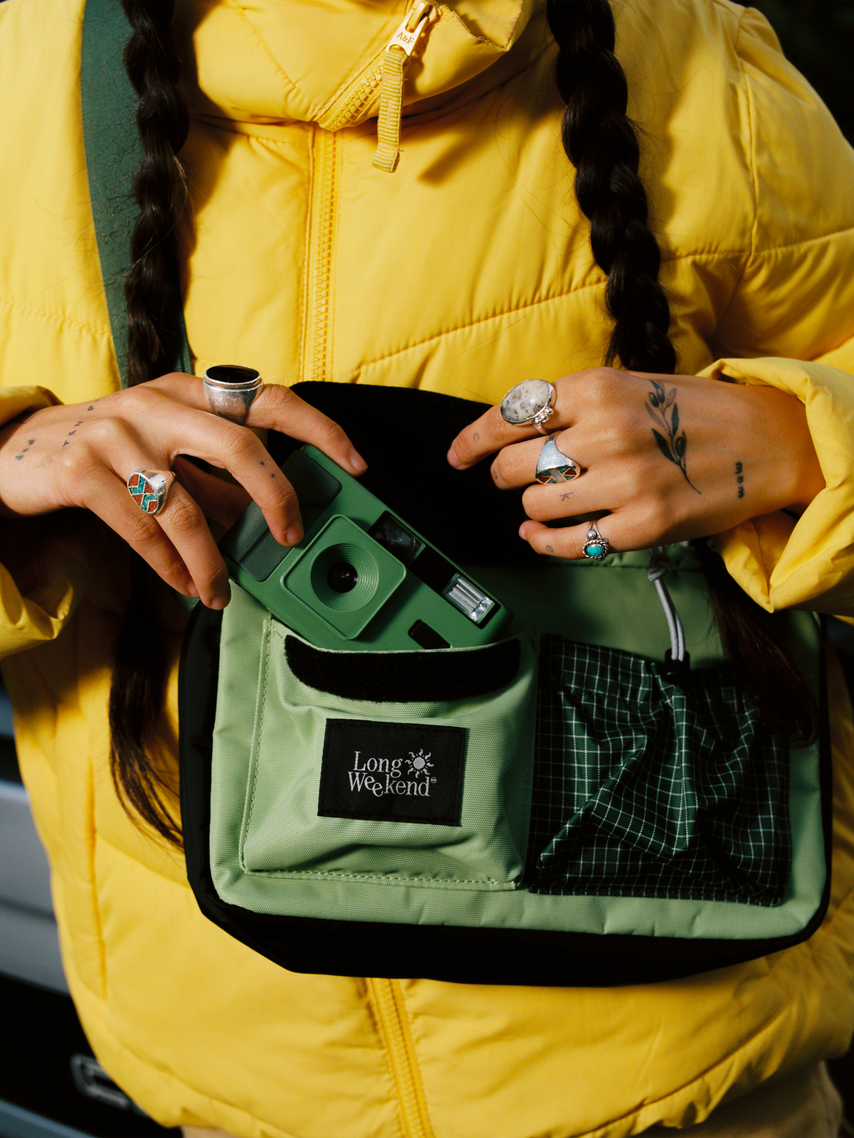 Long Weekend 35mm Film Camera - Moss Green