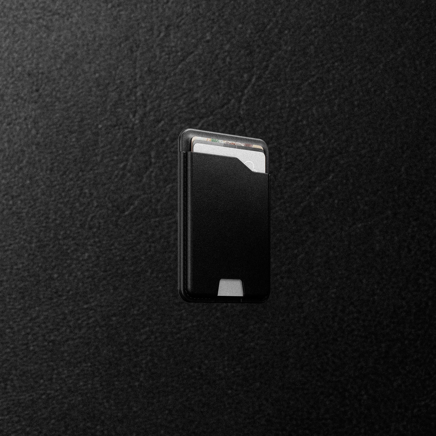 Nomad MagSafe Nomad Leather Mag Wallet - Find My - Black