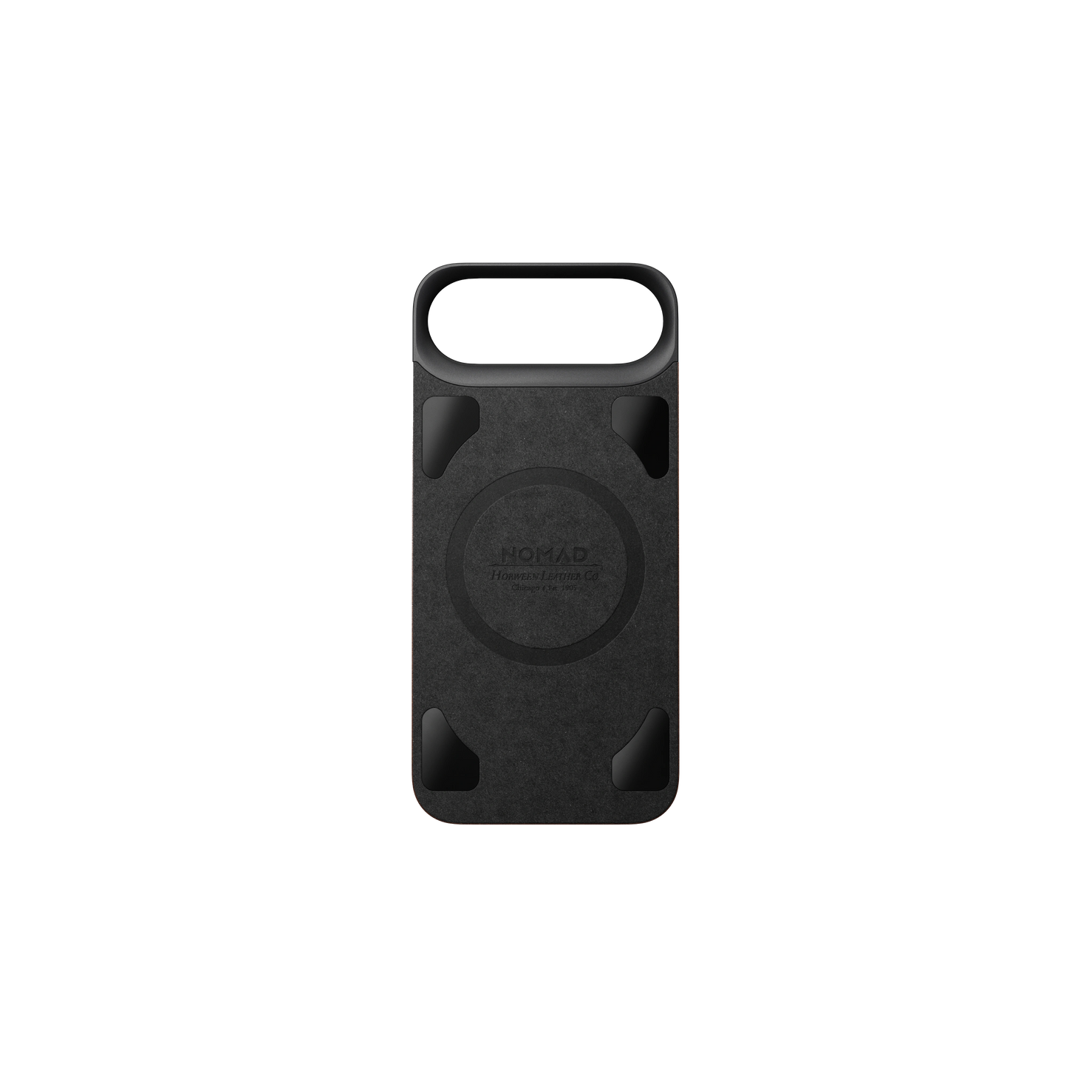 Nomad Magnetic Leather Back – iPhone Air | Rustic Brown Horween Nomad Magnetic Leather Back – iPhone Air | Rustic Brown Horween