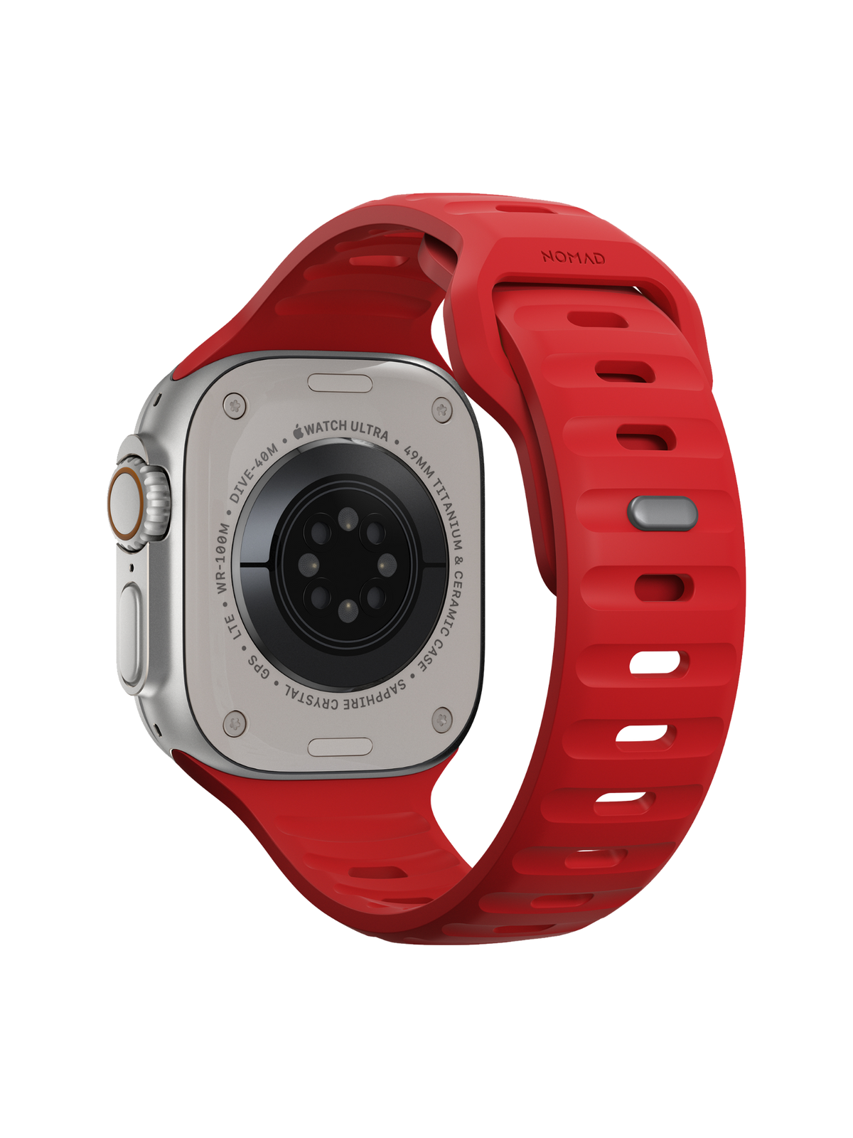 Nomad Sport Band - 46/49mm - Night Watch Red - Limited Edition