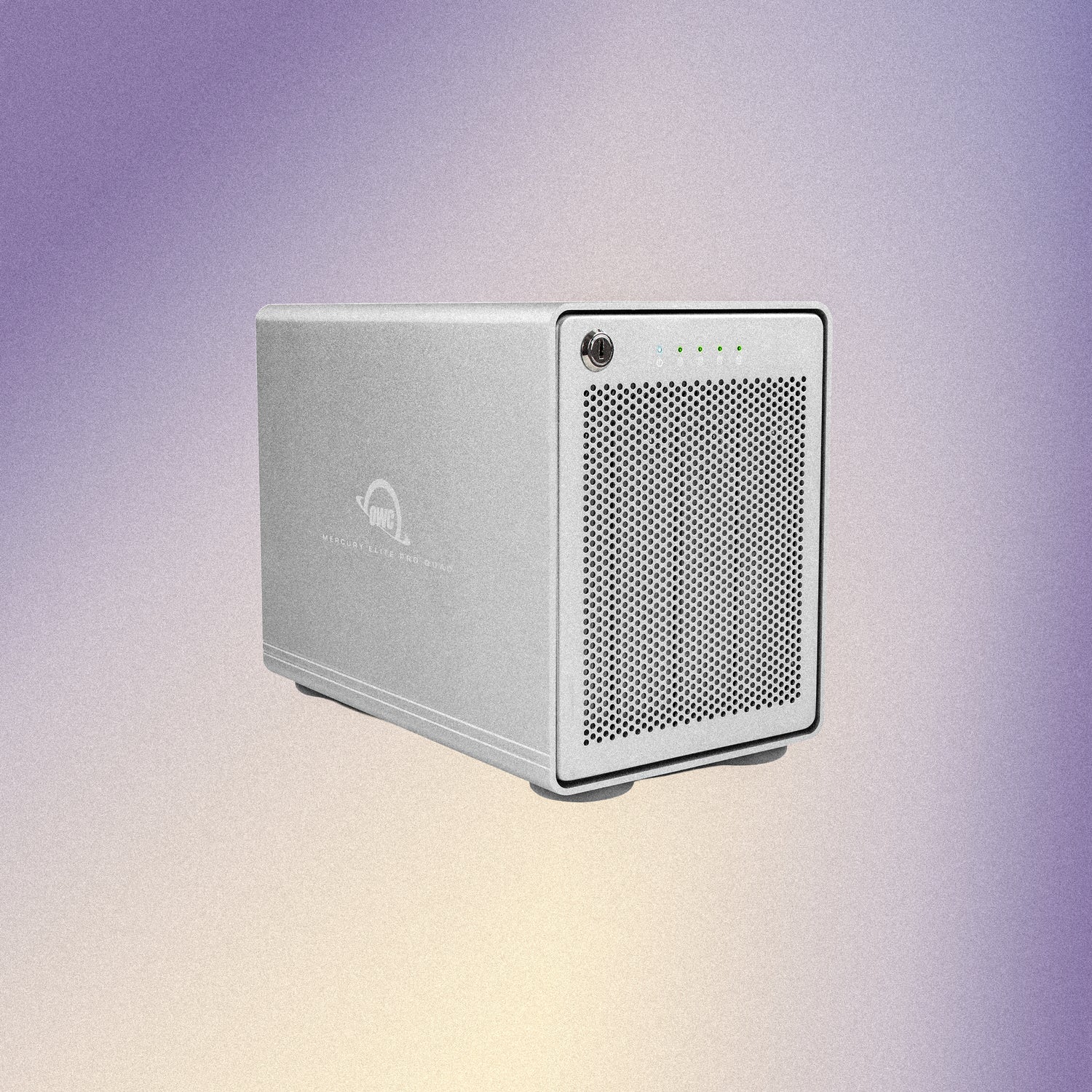 OWC 96TB HDD Mercury Elite Pro Quad Four-Drive USB 3.2 External Storage Solution with SoftRAID