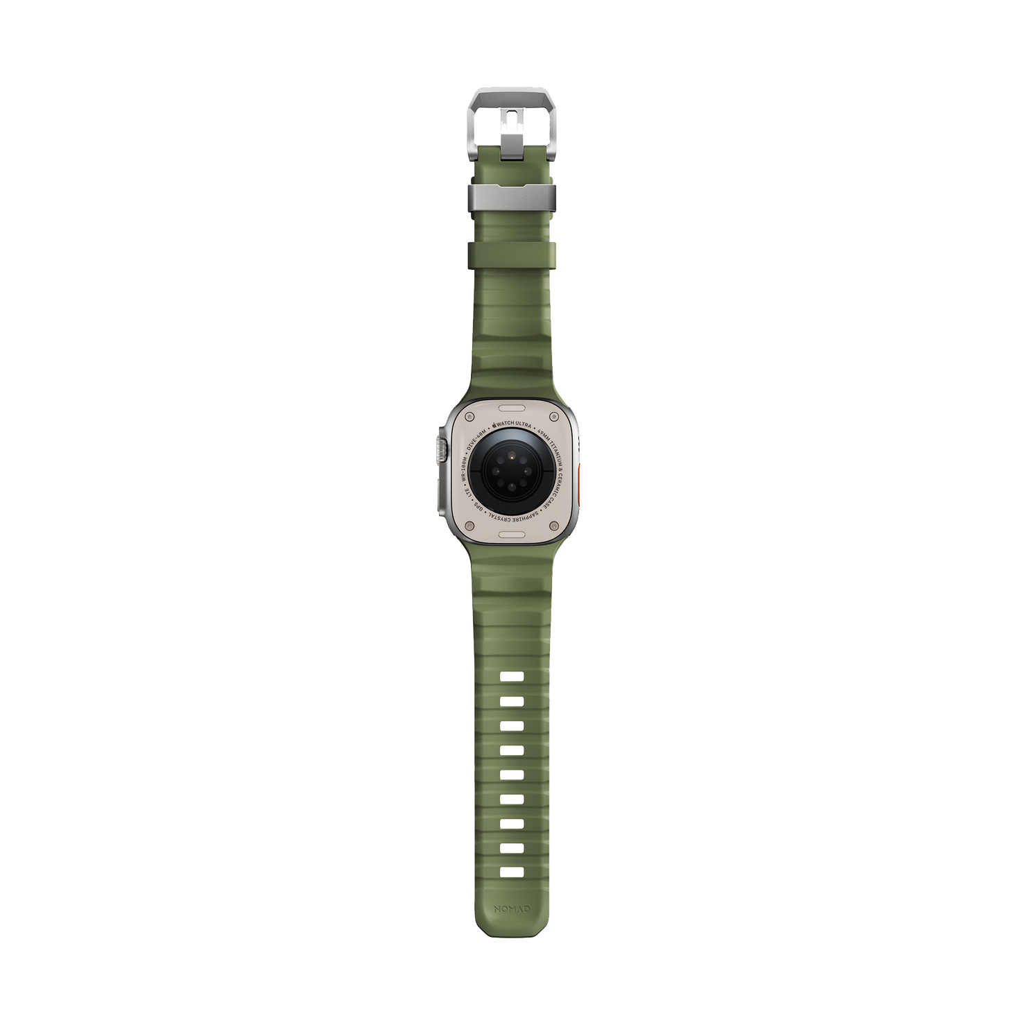 Nomad Rocky Point Band - 46/49mm - Natural Hardware - Forest