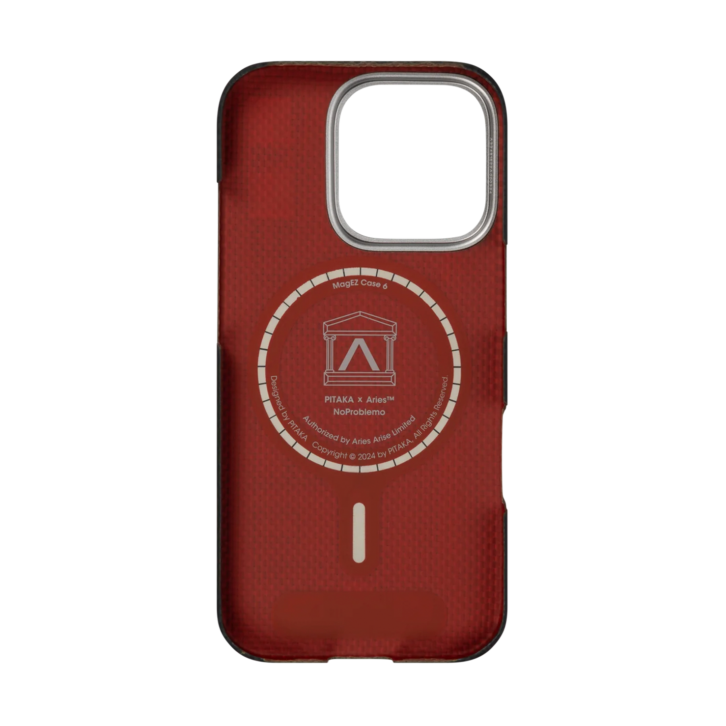Pitaka x Aries Luminous Tactile Woven Case for iPhone 16 Pro - NoProblemo