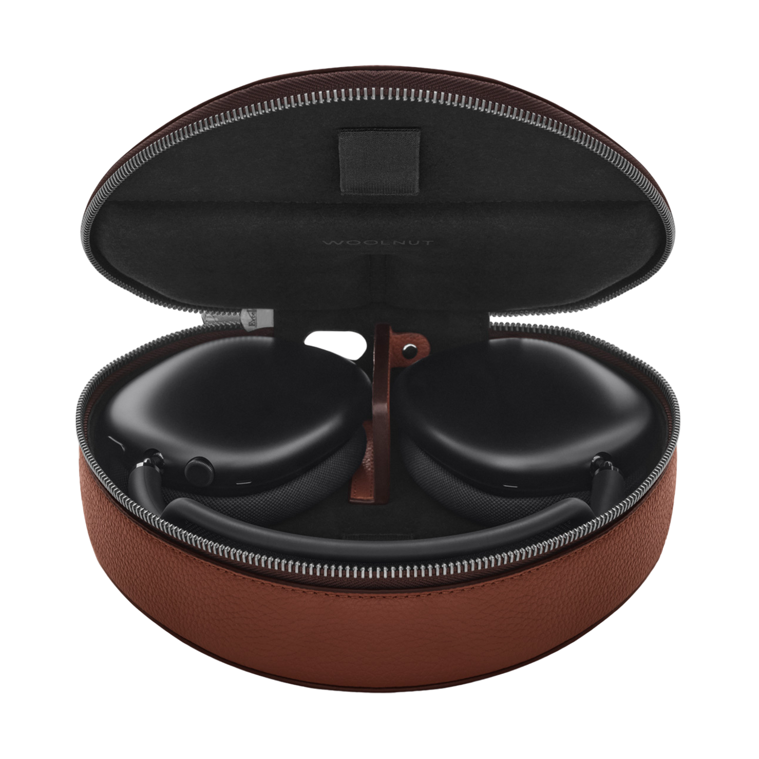 Woolnut Leather Case for AirPods Max - Cognac - Open Box