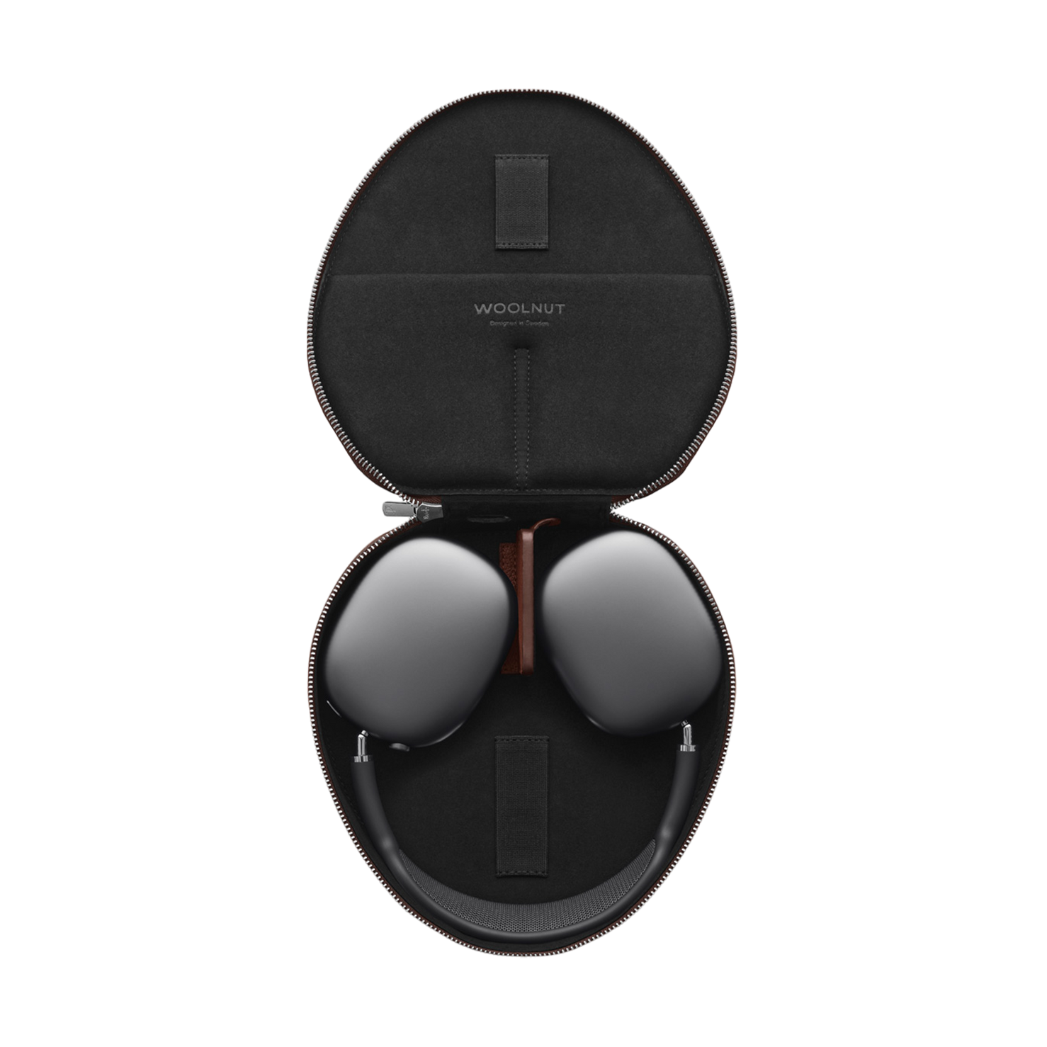 Woolnut Leather Case for AirPods Max - Cognac - Open Box