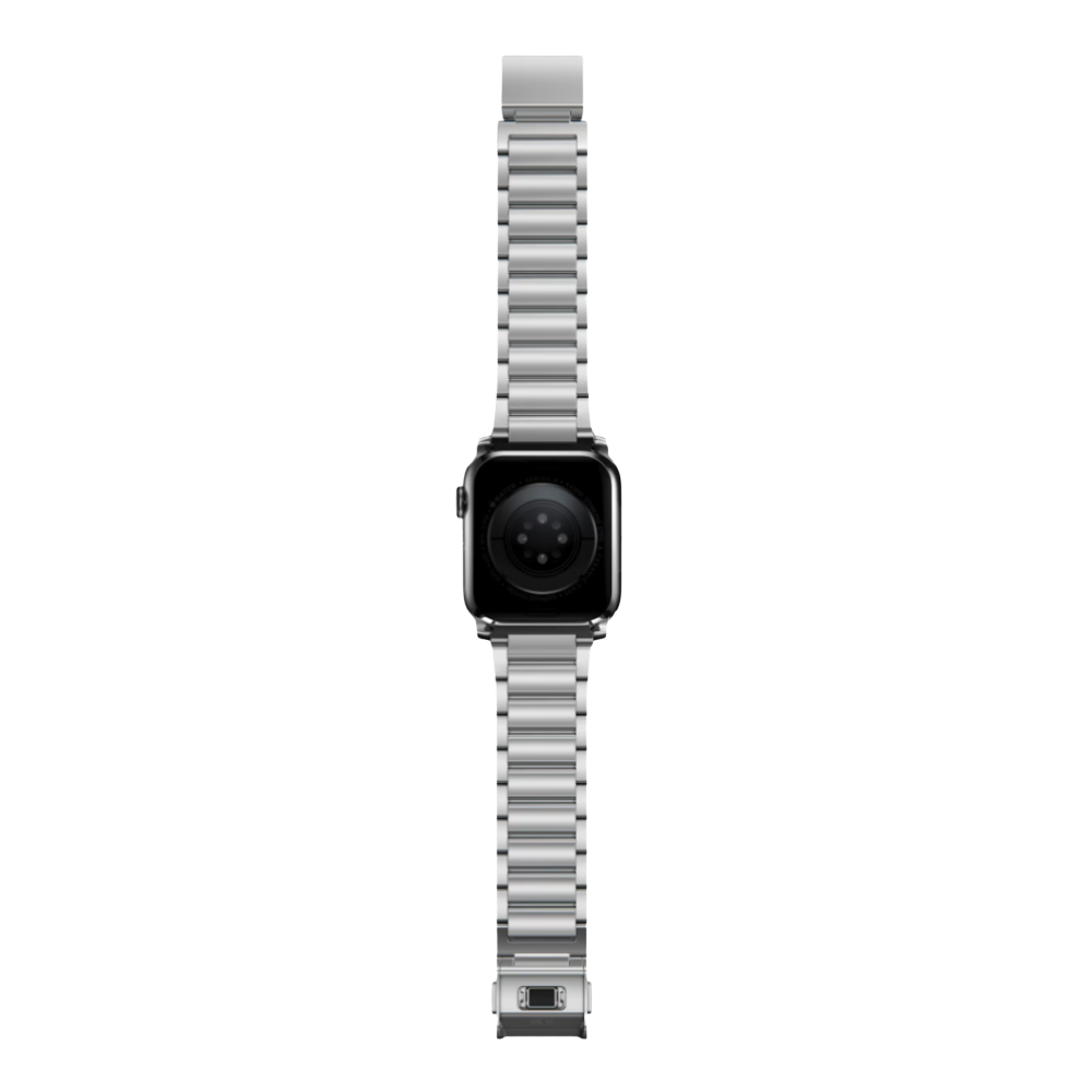 Nomad Steel Band - 46/49mm - Silver