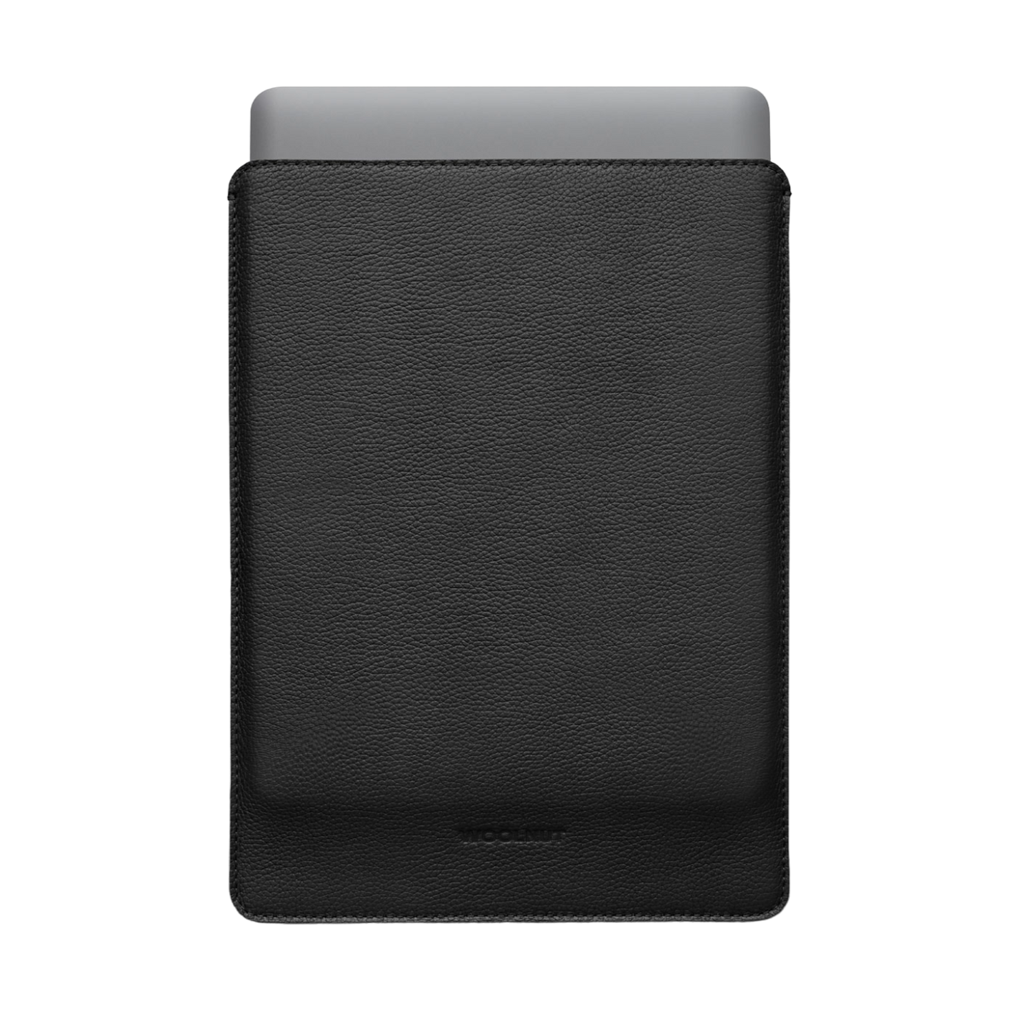 Woolnut Leather Sleeve for 13" MacBook Air - Black